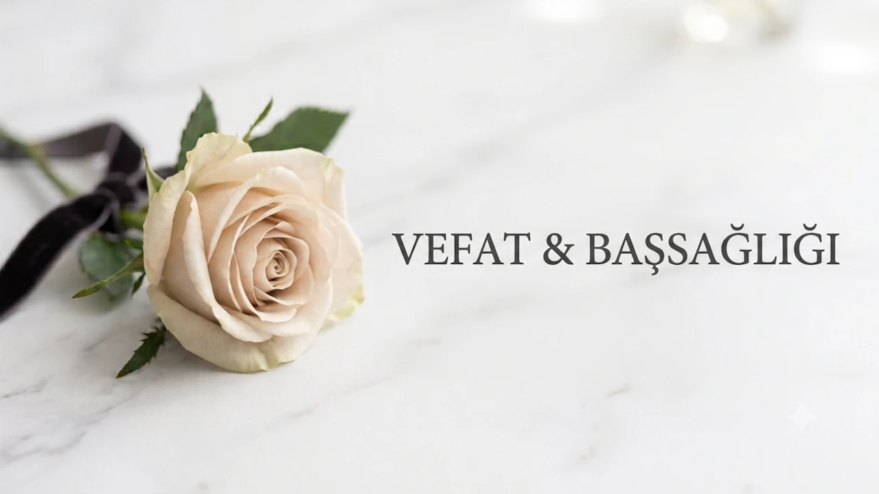 vefat başsağlığı